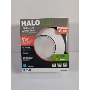 Halo RA5606930WHR  5"/6" Recessed LED Gimbal Adjustable Downlight Soft White